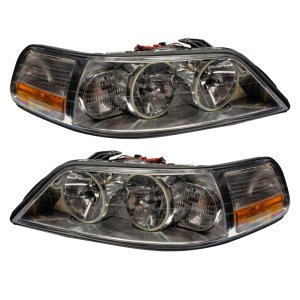 Lincoln TownCar Headlight Assemblies - ORACLE Lighting - ColorSHIFT w/ 2.0 Controller - `05-`11
